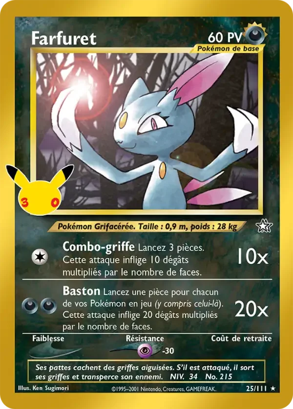 Carte Pokémon Farfuret 007