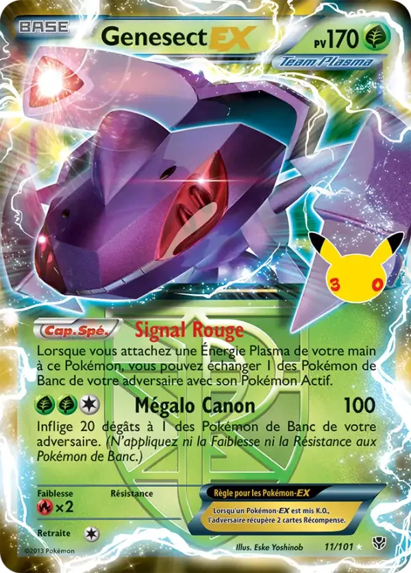 Carte Pokémon Genesect EX 004