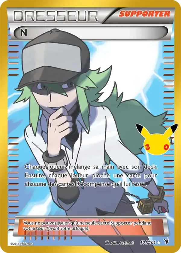 Carte Pokémon N 021