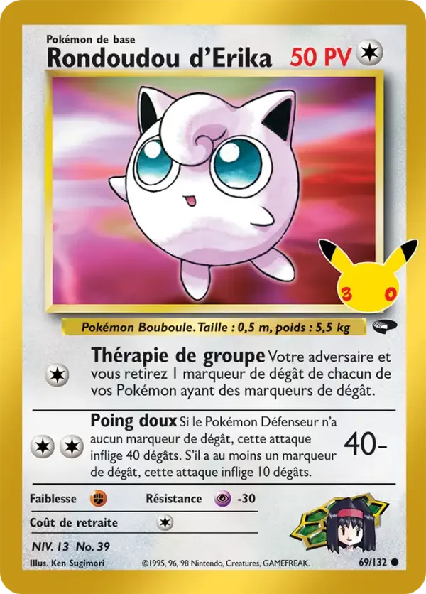 Carte Pokémon Rondoudou d'Erika 015