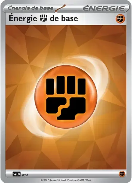 Carte Pokémon Énergie Combat 014/24