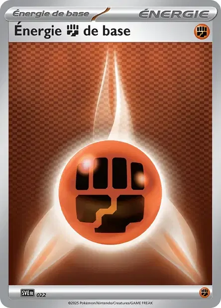 Carte Pokémon Énergie Combat 022/24