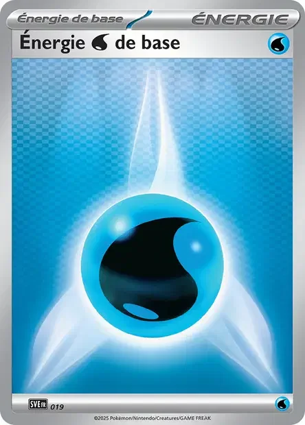 Carte Pokémon Énergie Eau 019/24