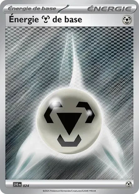 Carte Pokémon Énergie Métal 024/24