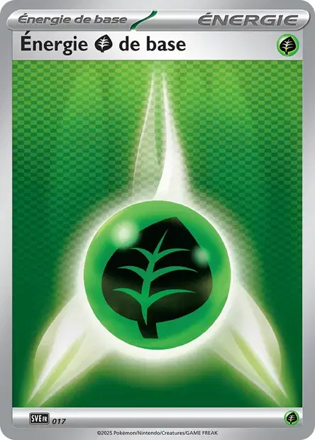 Carte Pokémon Énergie Plante 017/24