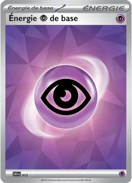 Carte Pokémon Énergie Psy 013/24