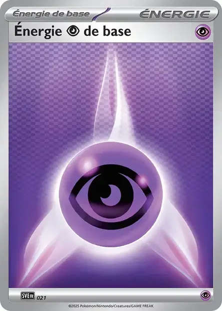 Carte Pokémon Énergie Psy 021/24
