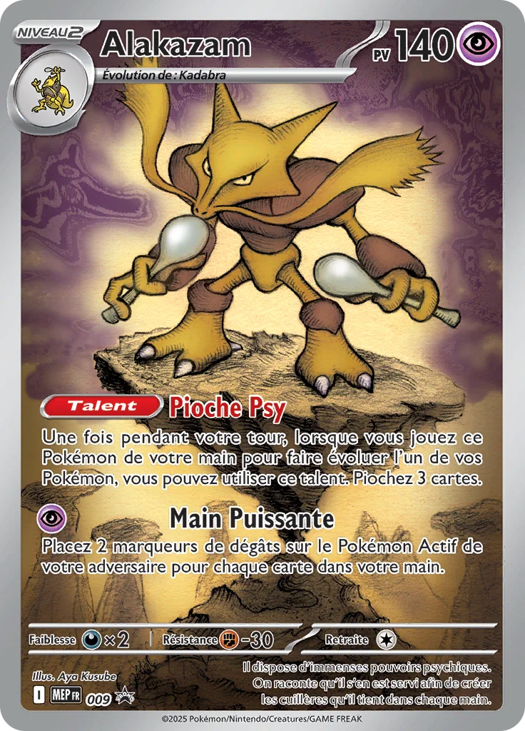 Carte Pokémon Alakazam 009/111