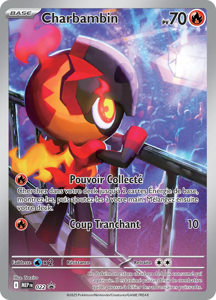 Carte Pokémon Charbambin 022/111 – MEP Black Star Promos