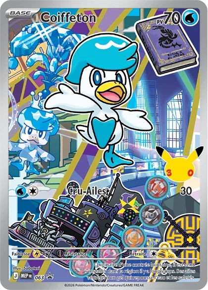 Carte Pokémon Coiffeton 063/111 – MEP Black Star Promos