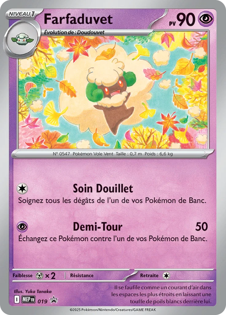 Carte Pokémon Farfaduvet 019/111 – MEP Black Star Promos