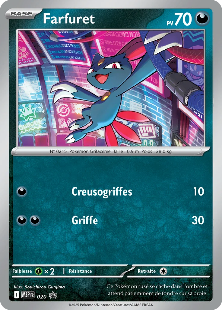Carte Pokémon Farfuret 020/111