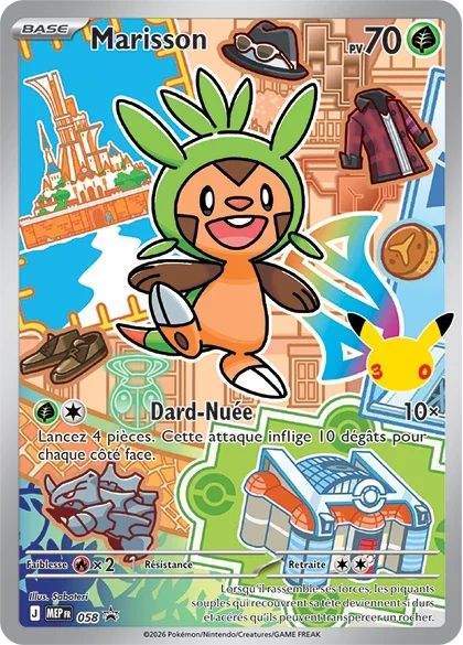 Carte Pokémon Marisson 058/111 – MEP Black Star Promos