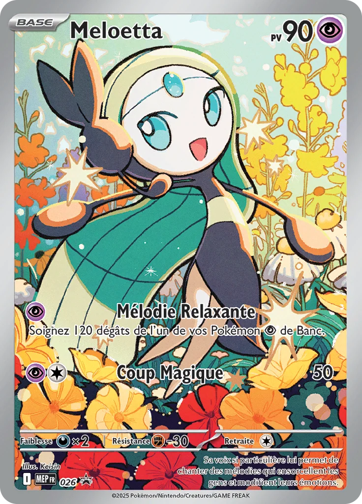 Carte Pokémon Meloetta 026/111