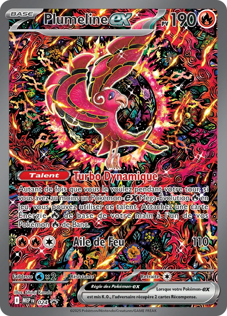 Carte Pokémon Plumeline-ex 024/111 – MEP Black Star Promos