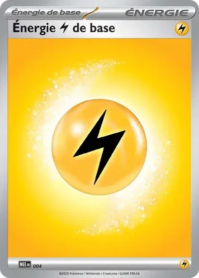Carte Pokémon Énergie Electrik 004/8