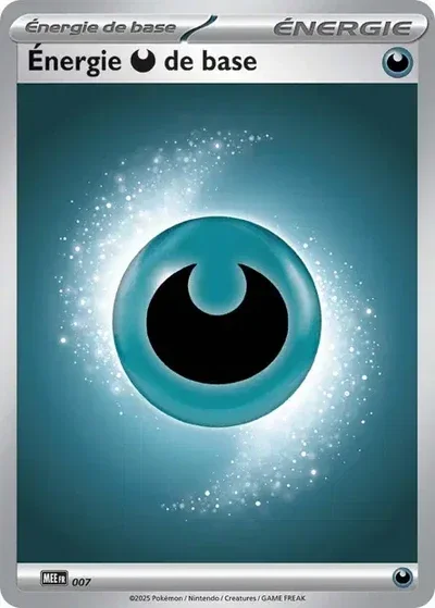 Carte Pokémon Énergie Obscurité 007/8