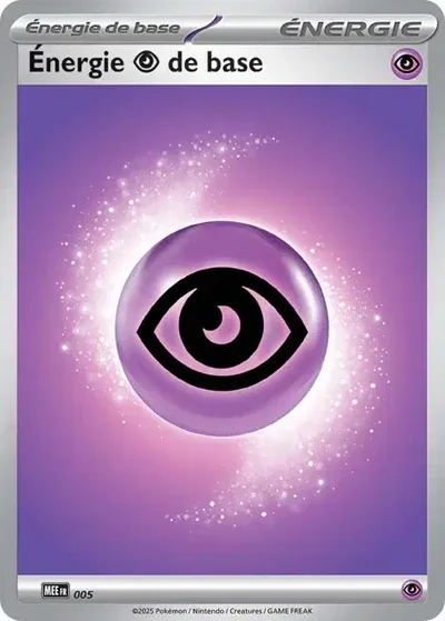 Carte Pokémon Énergie Psy 005/8