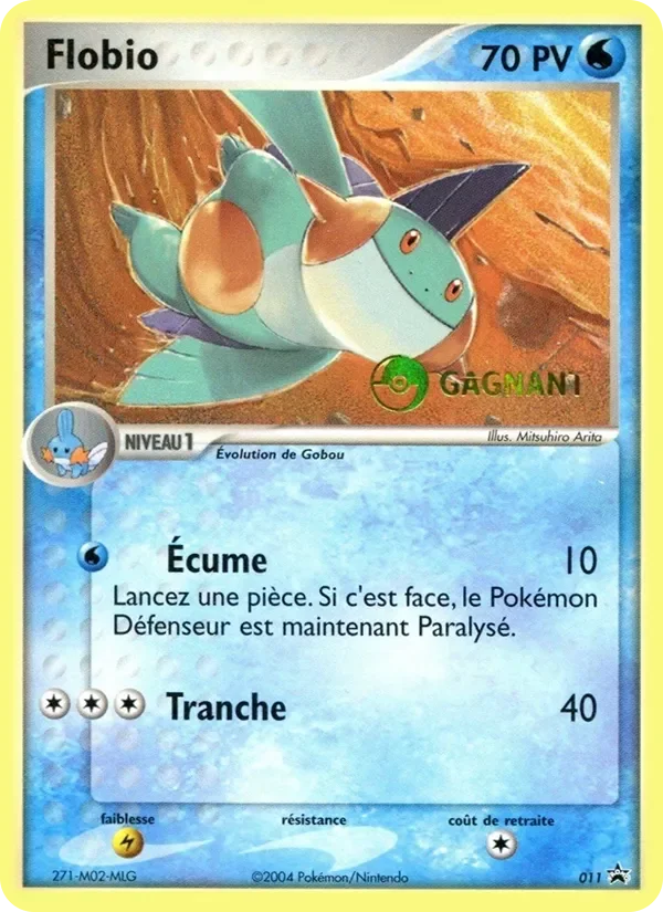 Carte Pokémon Flobio 11/40 – Promo Nintendo