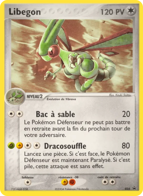 Carte Pokémon Libegon 25/40 – Promo Nintendo