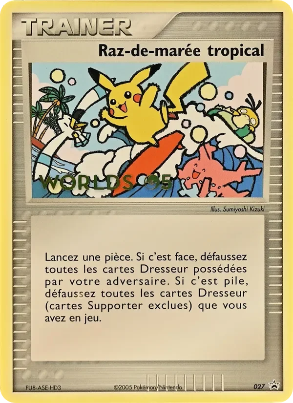 Carte Pokémon Raz-de-marée tropical 27/40
