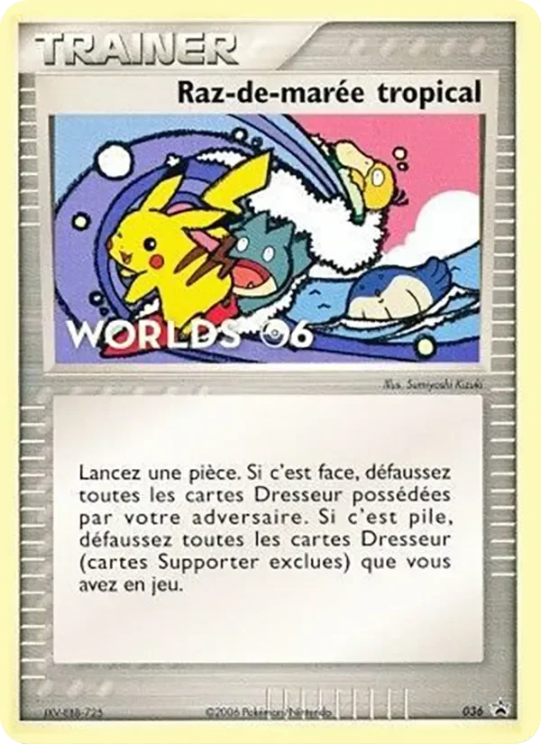 Carte Pokémon Raz-de-marée tropical 36/40